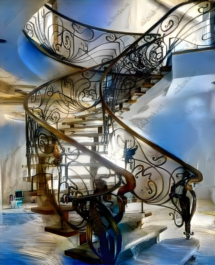 Gorgeous. Spiral Staircase 