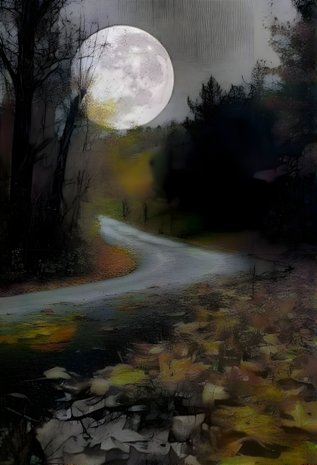 A Walk with the Full Moon