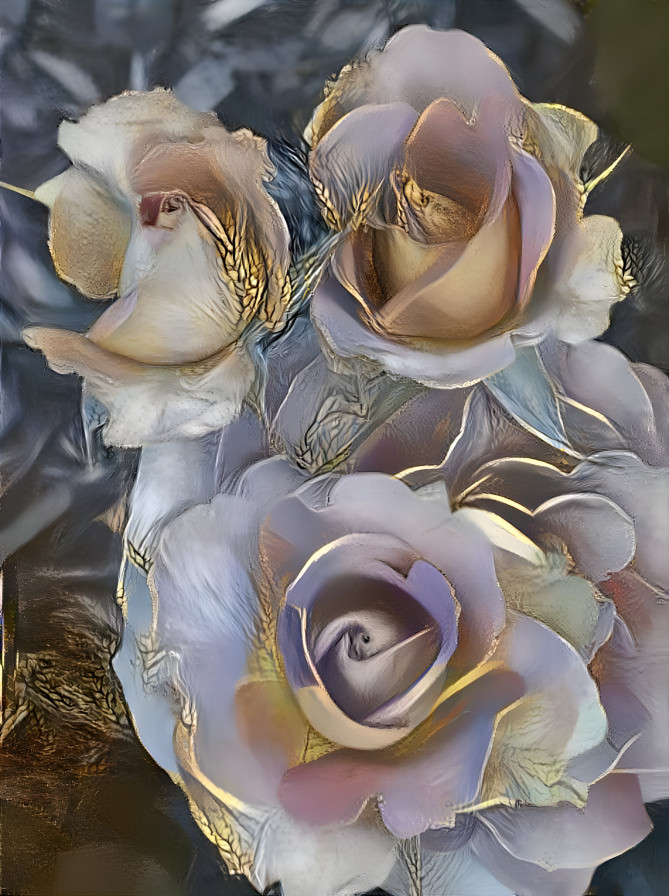 Gilt Roses 