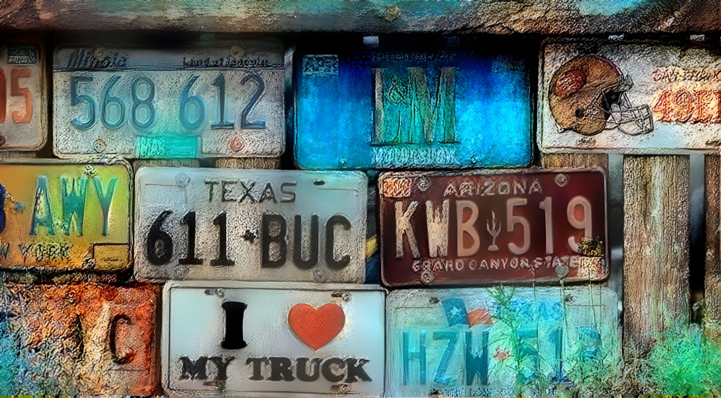 License plates