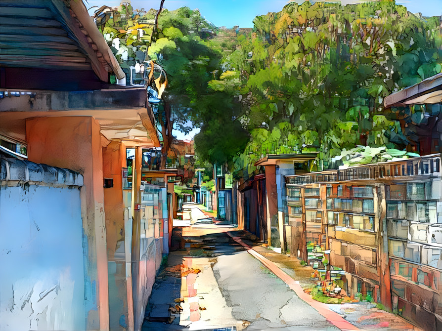 Small alley