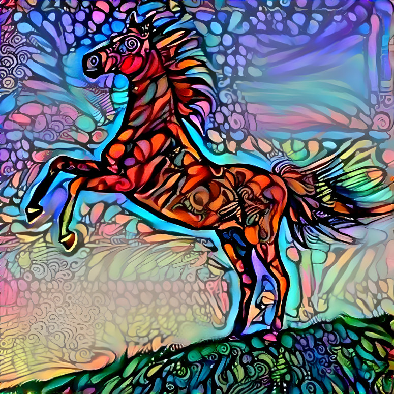 Rampart horse