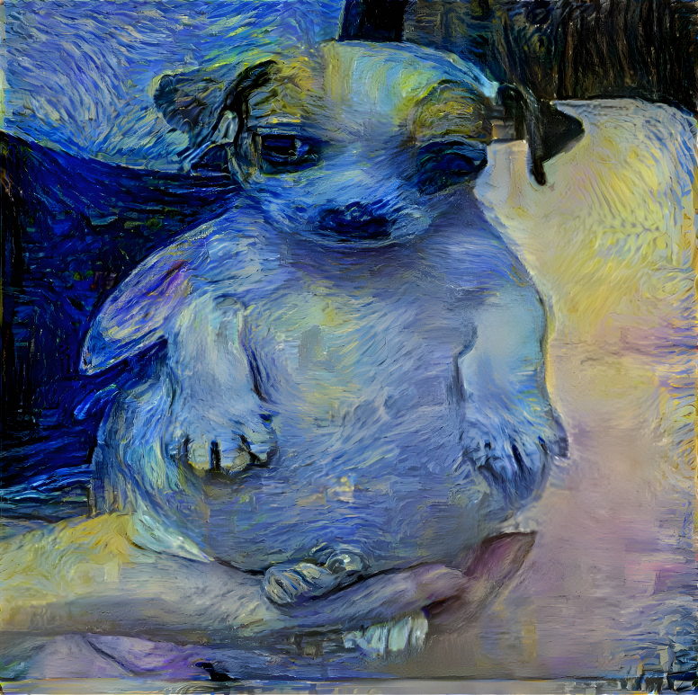 doguinho pansudo van gogh