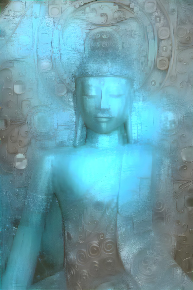 Blue Buddha