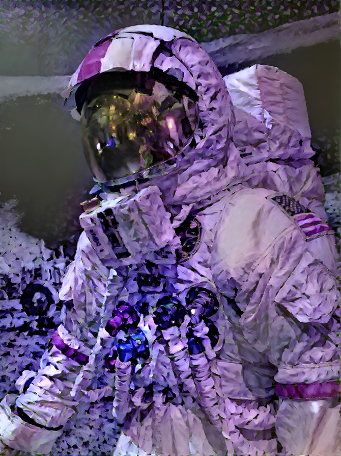 Flower Space Suit