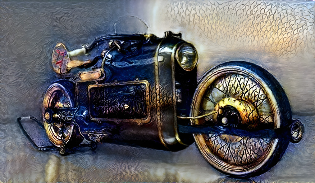 Steam Punk Motorbike