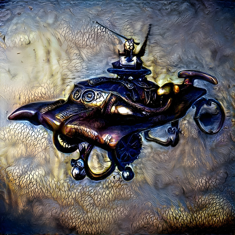 Steam Punk Flying Car