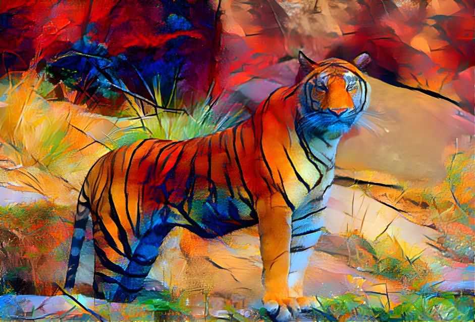 color tiger