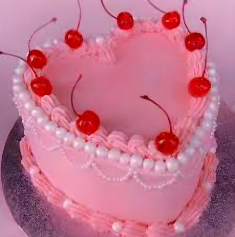 coquette aesthetic cake 