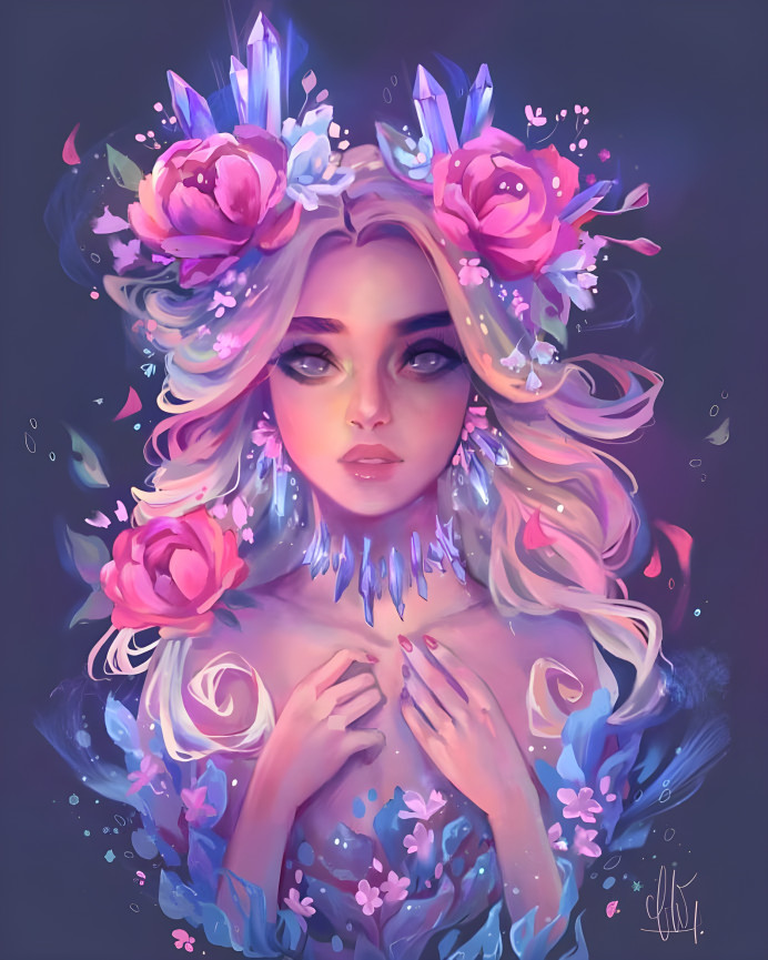 flower girl art