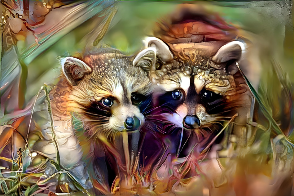 Cute Raccoon