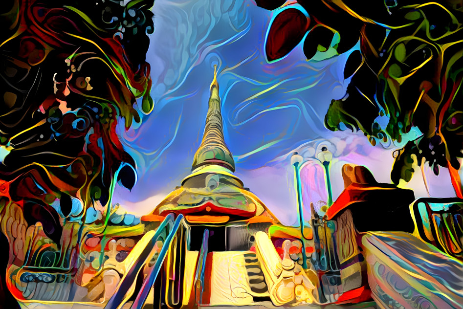 Dreamscape pagoda