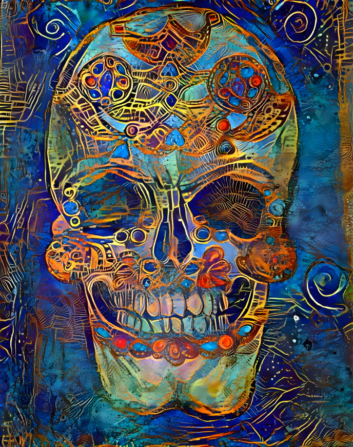 Jeweled Skull