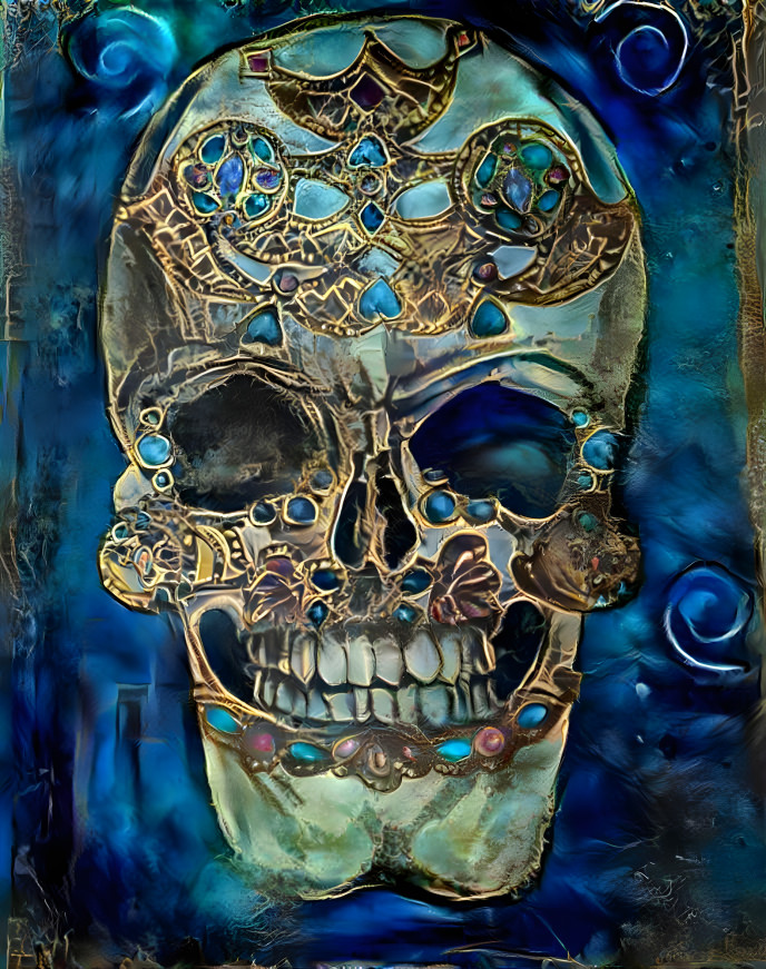 Jeweled Skull II