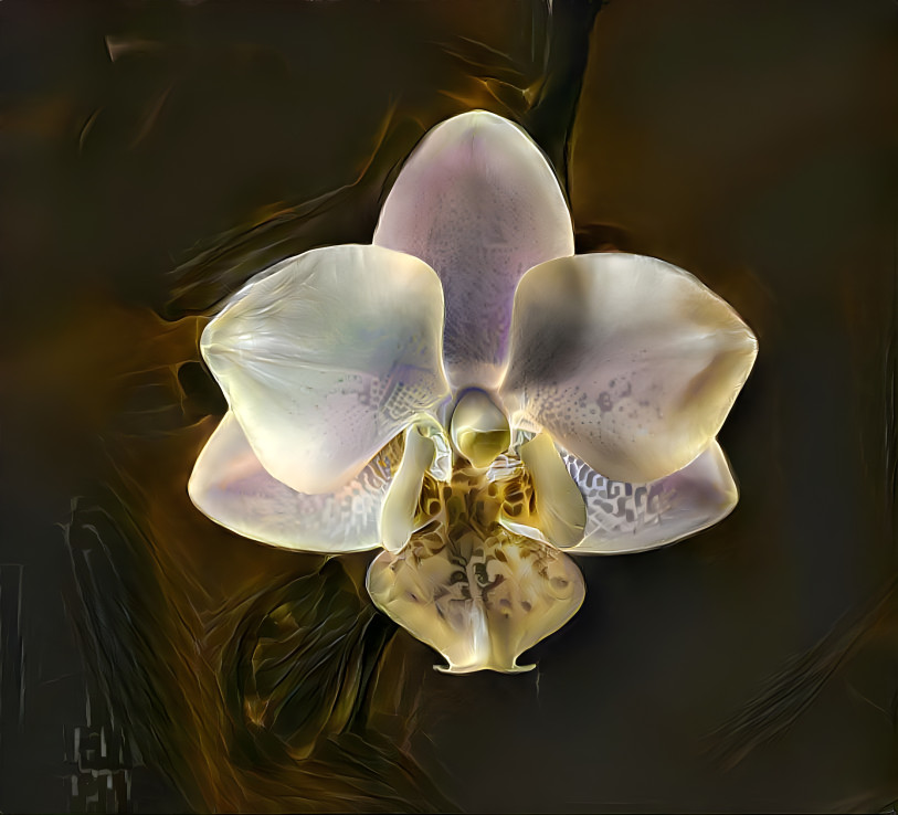 Pop Art Orchid Bloom