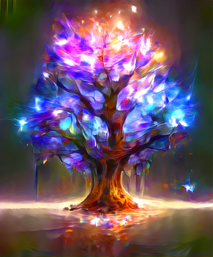 rainbow tree