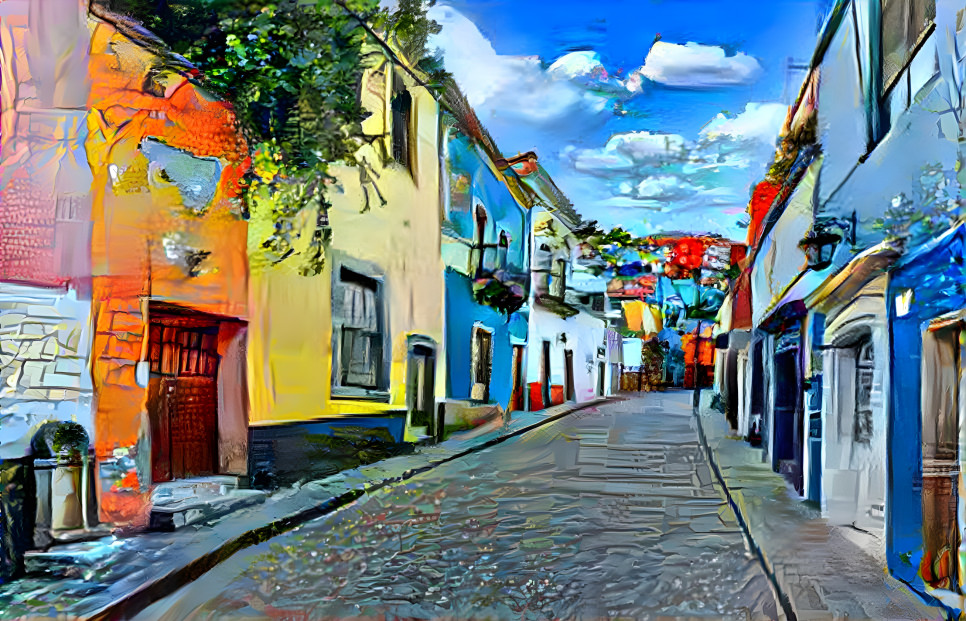 A Street In Mexico