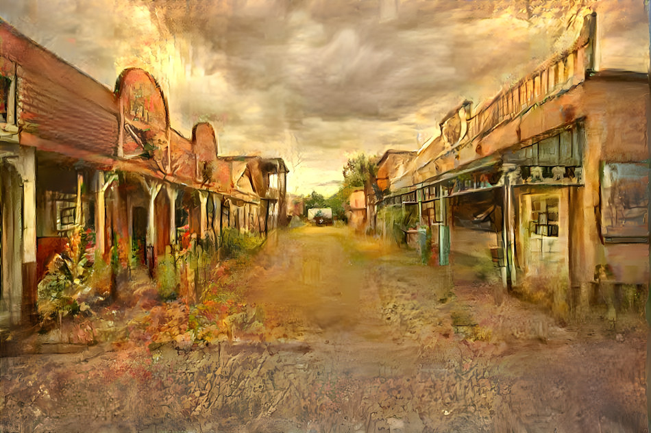 Old Western Ghost Town