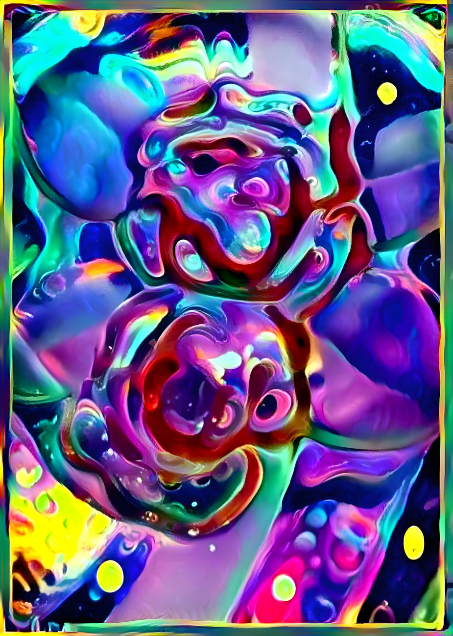 *Room full of Abstract Roses!*