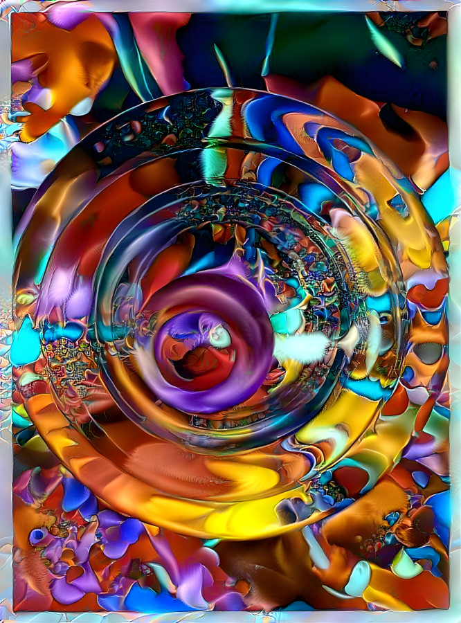 *Mandala Designs* Refraction Abstract