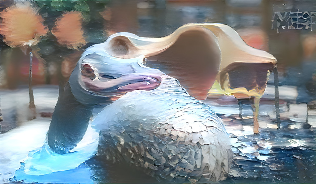 Goose melting