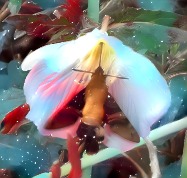 Honey Butterfly Picking Honey