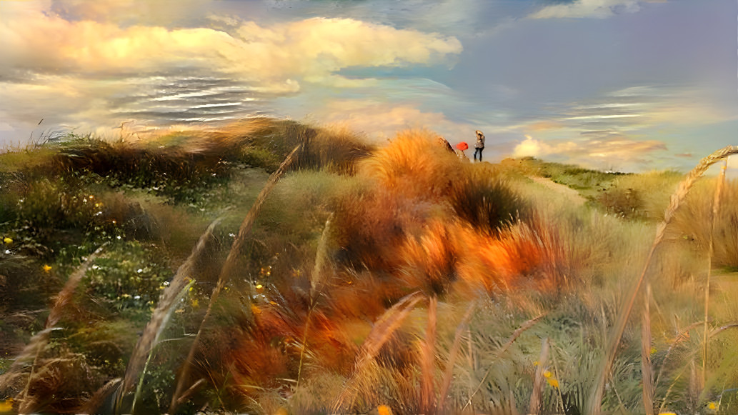 Prestwick Ayrshire dunes beach path