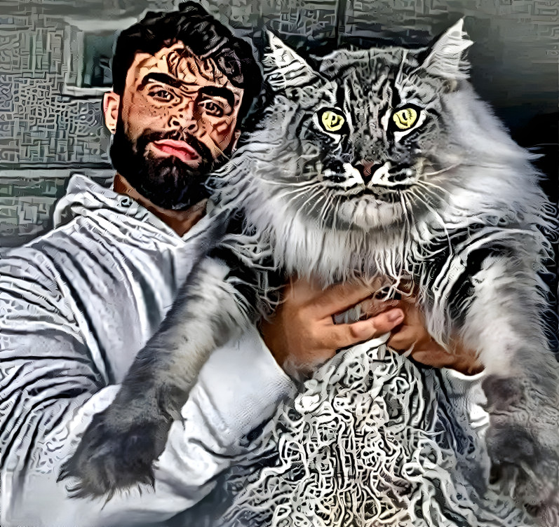 Man and Cat 2