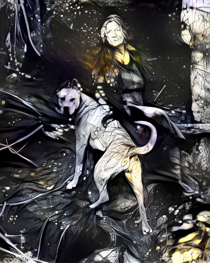 Dana & doggo 2