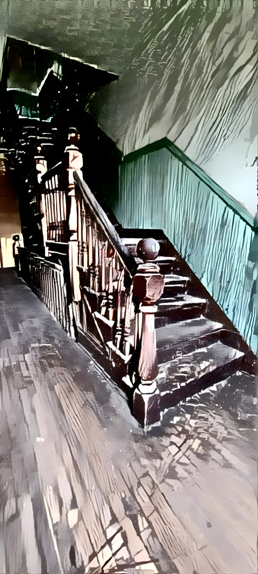 Staircase Of Old