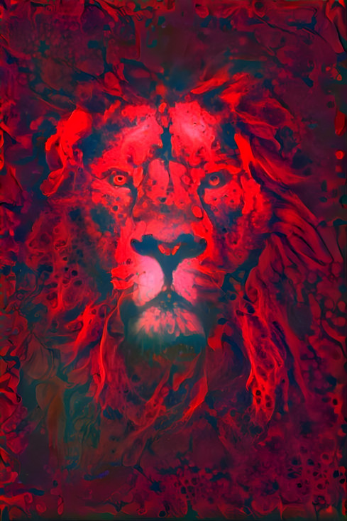 bloody lion