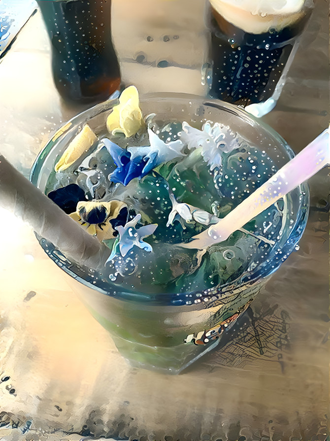 Flower cocktail 