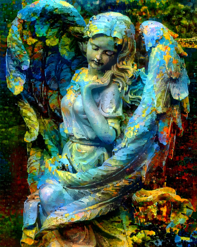 Angel of colours