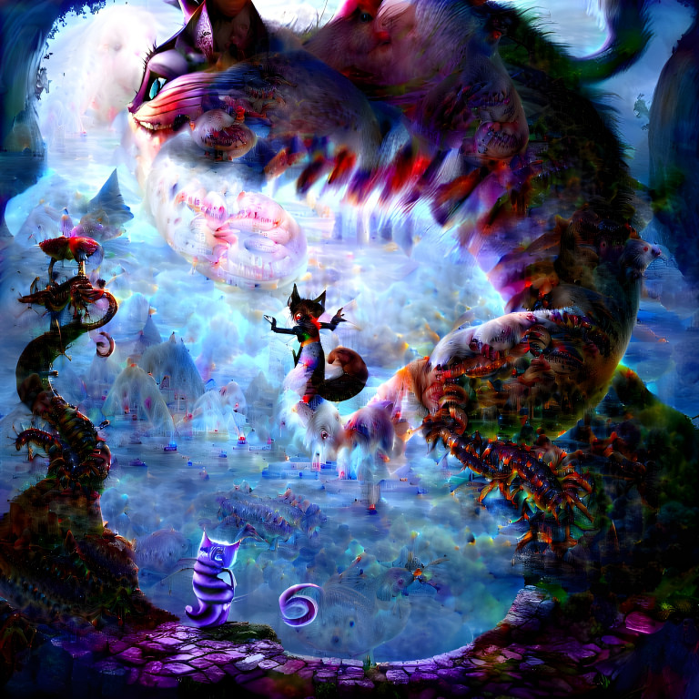 Deep Dream Cheshire 