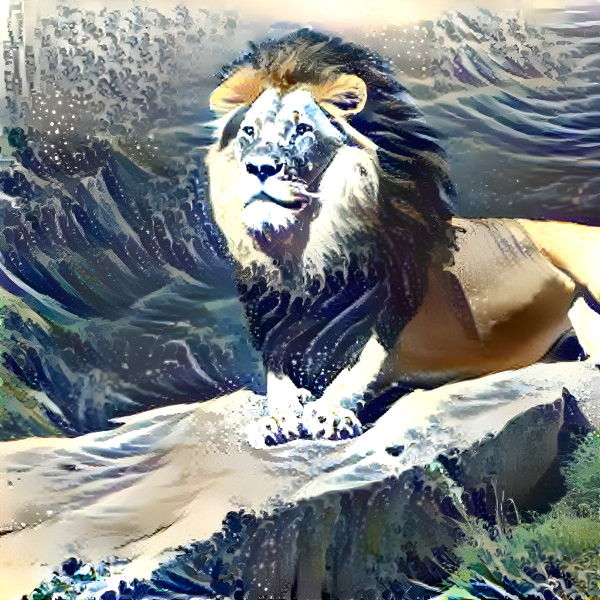 Flowing Lion