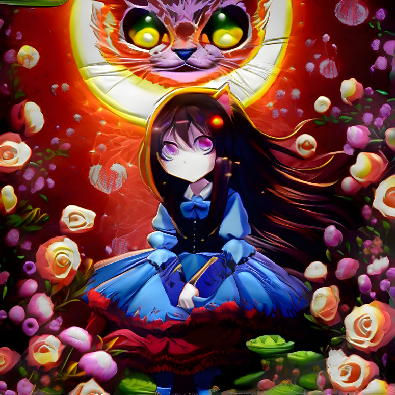 Alice & the Cheshire Cat
