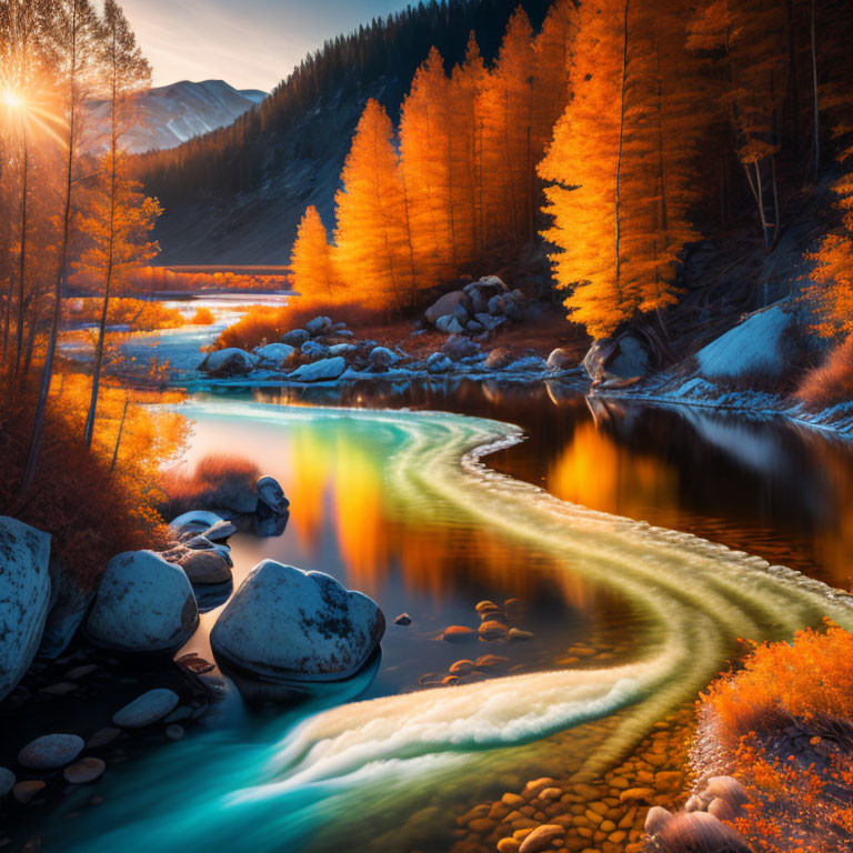 Autumn river