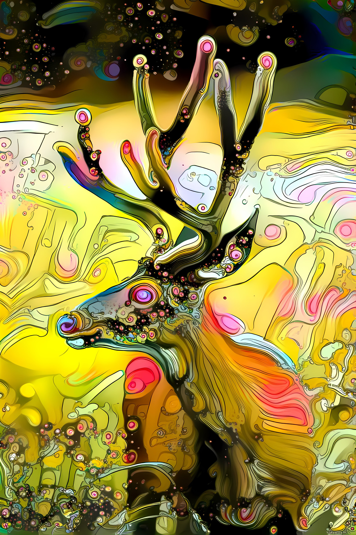 Fractal Deer