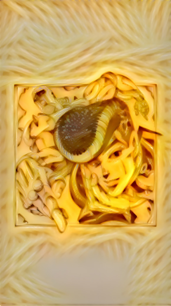 Josuke but it's DUCKing noodles