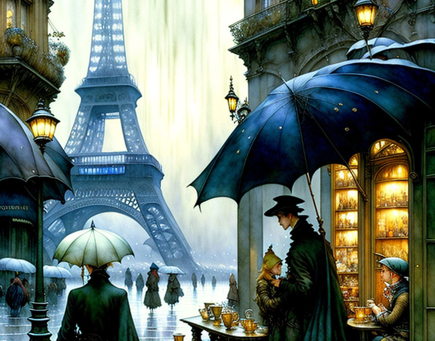 Rainy day In Paris