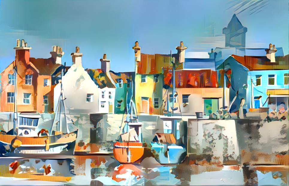 Impression of Dingle Harbour, Kerry Val Byrne