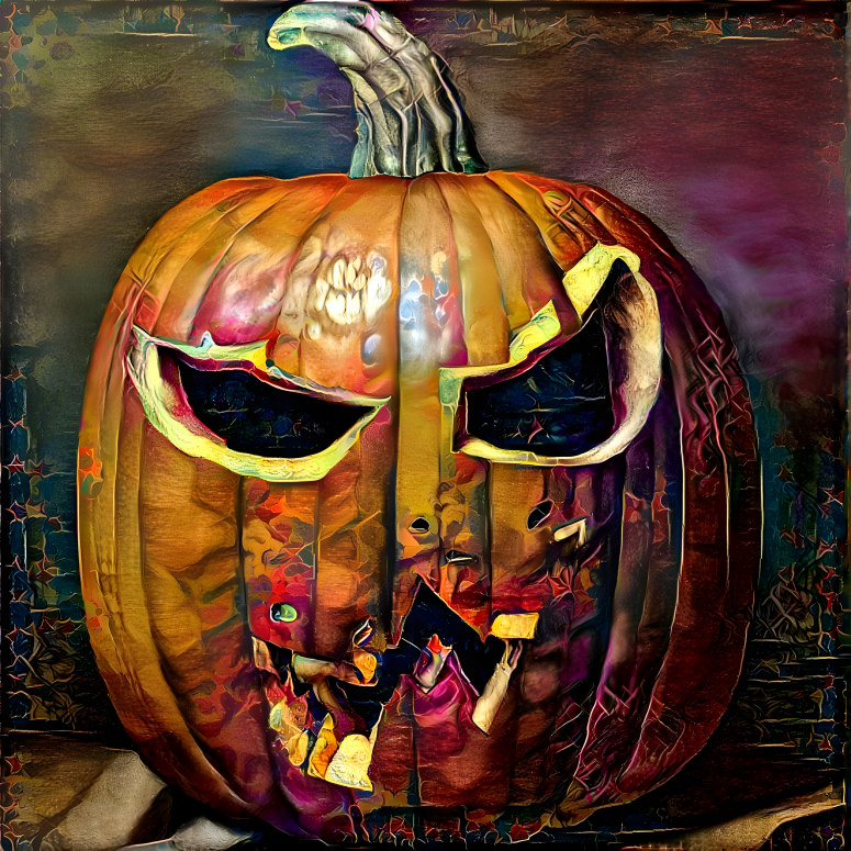 Painted Pumpkin 