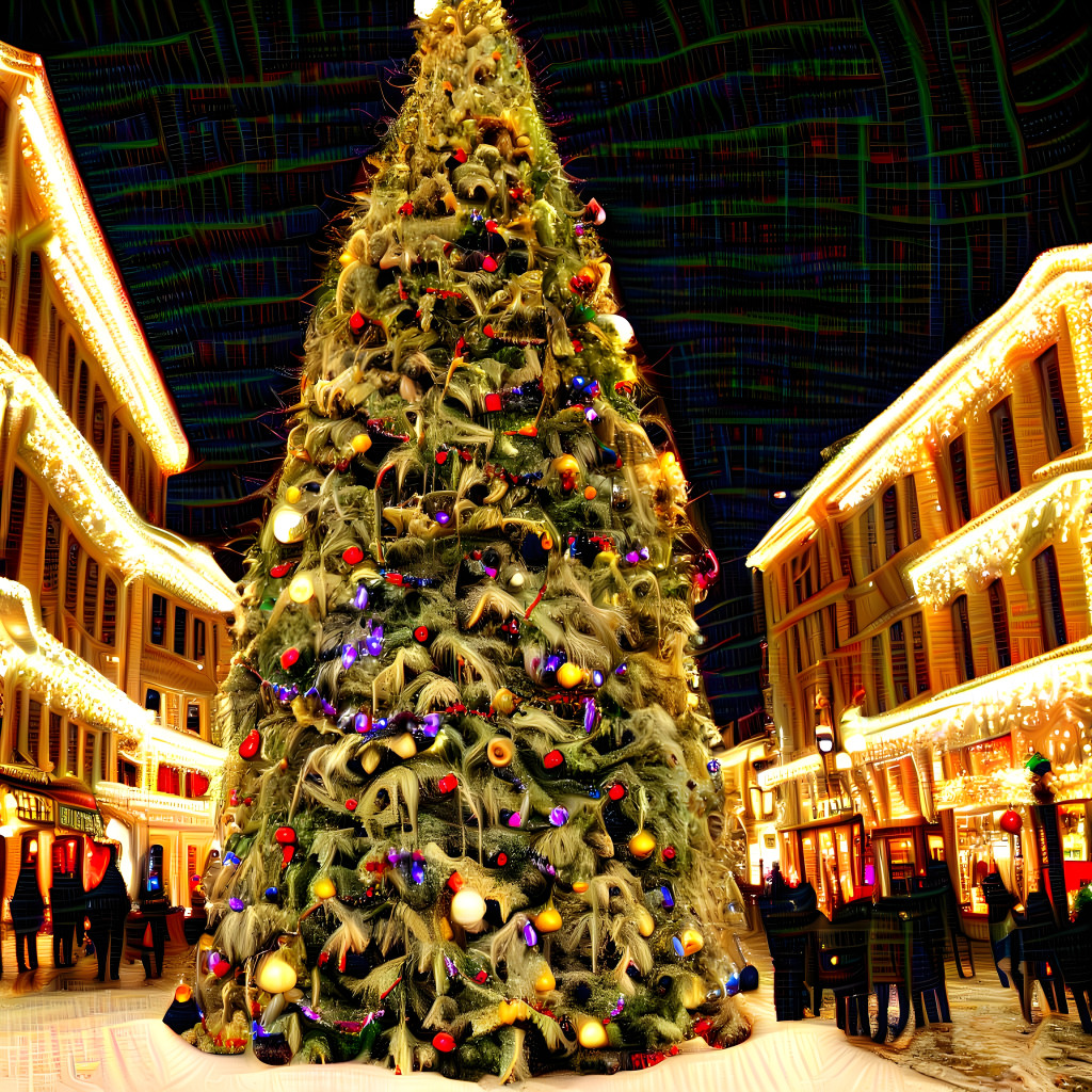 Tree Lighting In Town Square