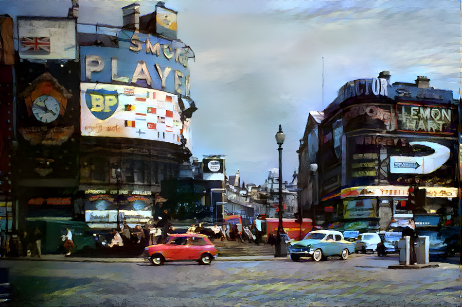 Picadilly Circus 1960 version 2