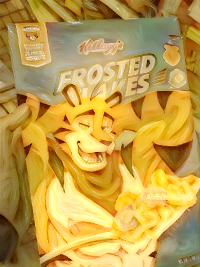 Kellogg’s furry spaghetti cereal 