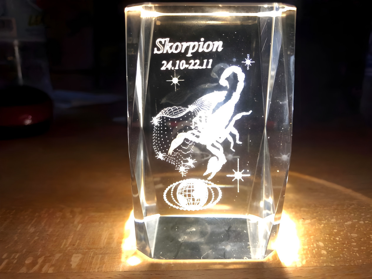 Scorpio in Glass