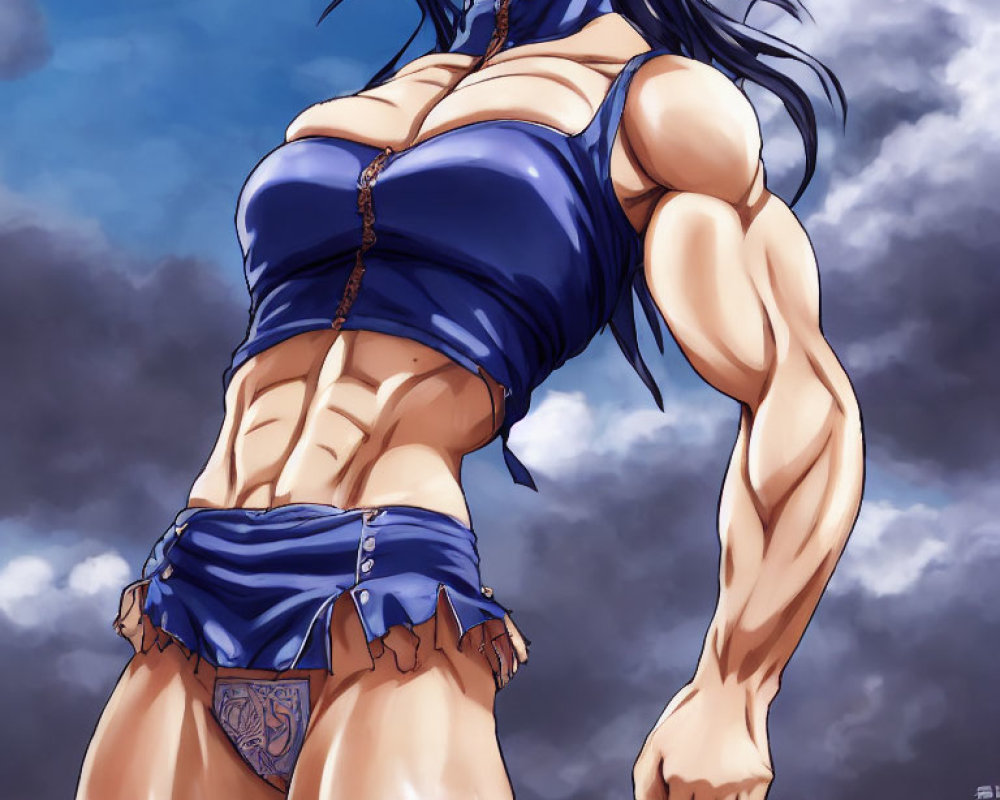 AI Generated Animeaniemgirlmusclemusclegirlabsabsgirlmusclegirl Photos and  Artwork | Deep Dream Generator