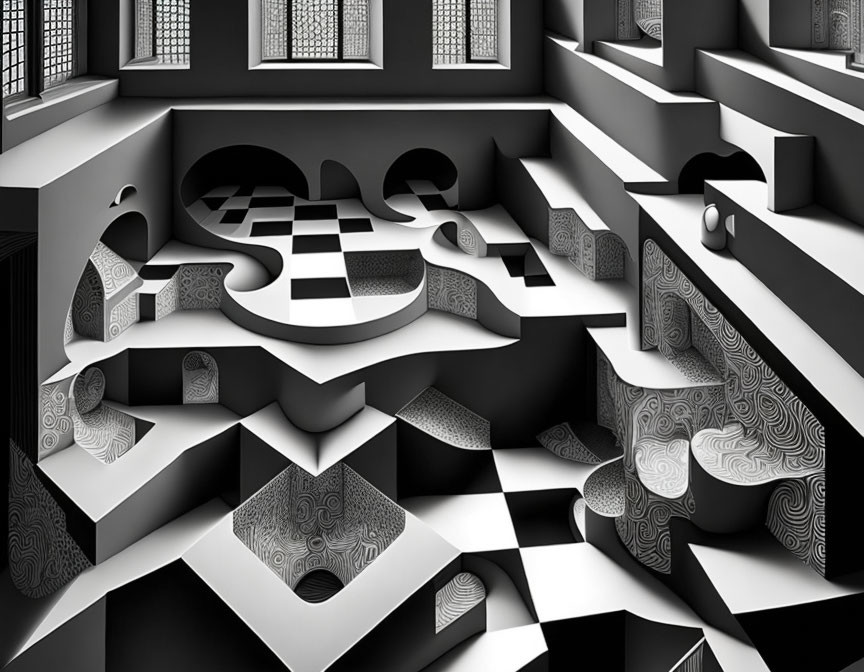 Escher paint