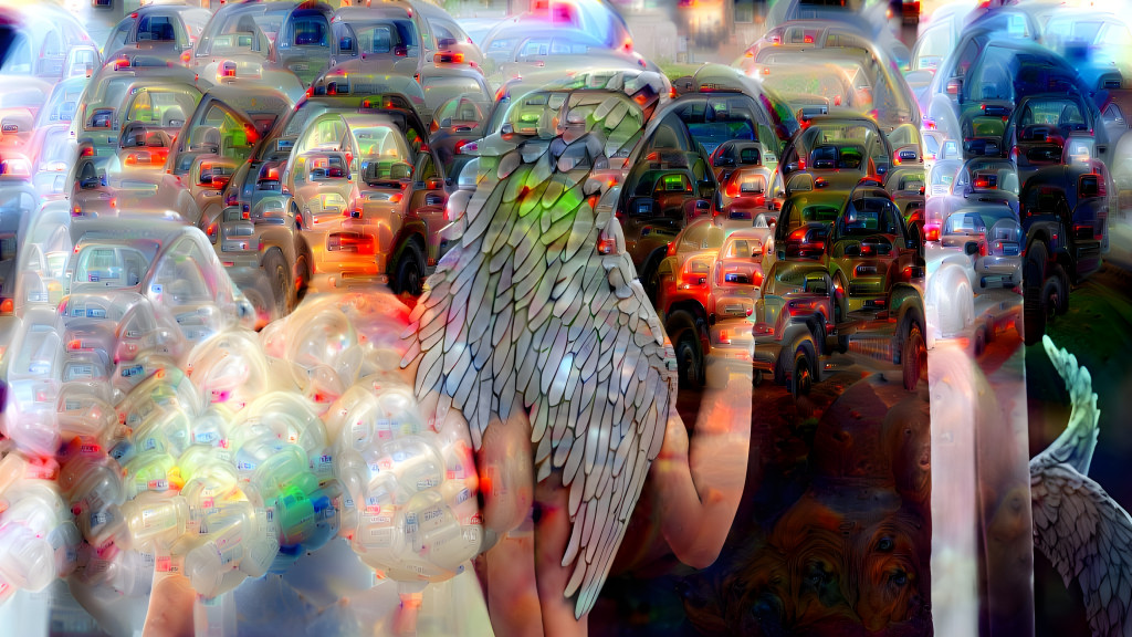 Angels in traffic