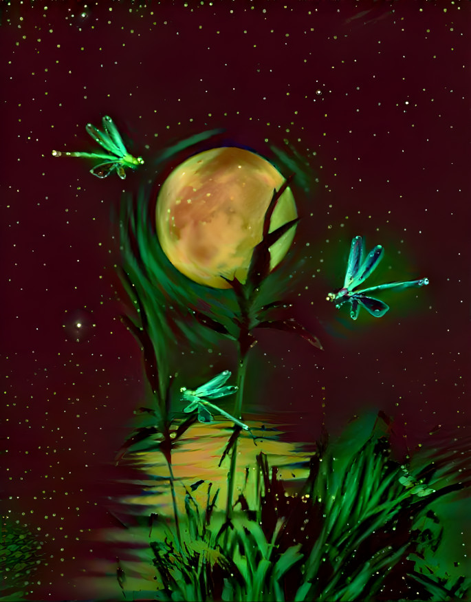 Moonlight swamp